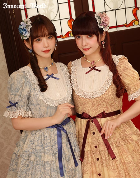 トワルドジュイ　ドールドレス