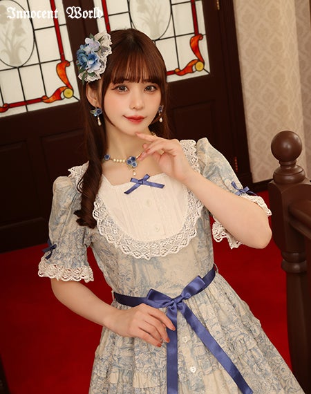 トワルドジュイ　ドールドレス