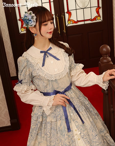 トワルドジュイ　ドールドレス/コーディネート例