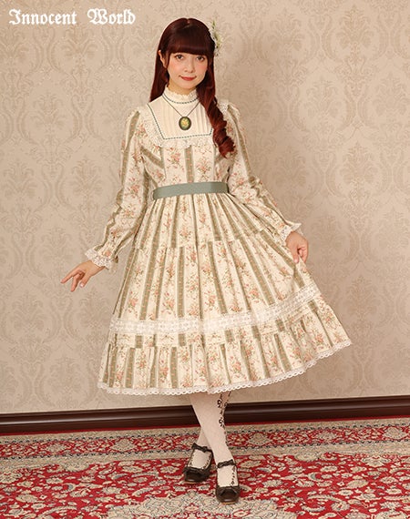 愛らしく咲く薔薇のドレス/コーディネート例
