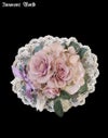 ミニ薔薇ブーケクリップ