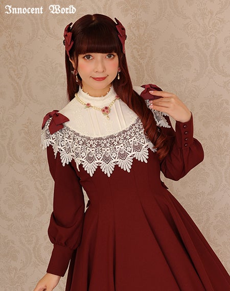 リボンレースワンピース